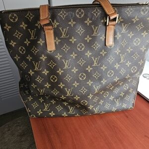 Authentic Louis Vuitton Monogram Tote Bag
